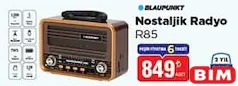 BLAUPUNKT R85 NOSTALJİK RADYO